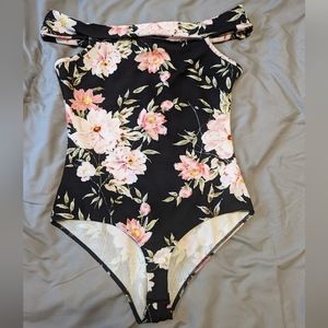 Charlotte Russe Floral Bodysuit